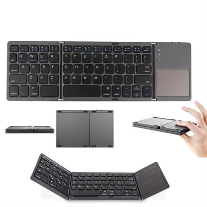 Bluetooth Foldable Keyboard Black