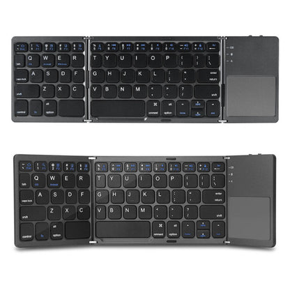 Bluetooth Foldable Keyboard Black