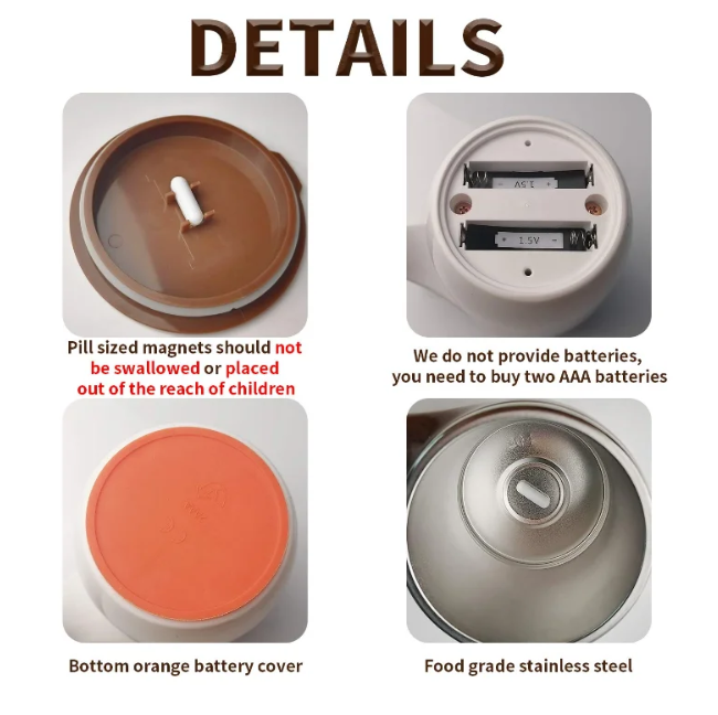 Self Stirring Coffee Cup Details