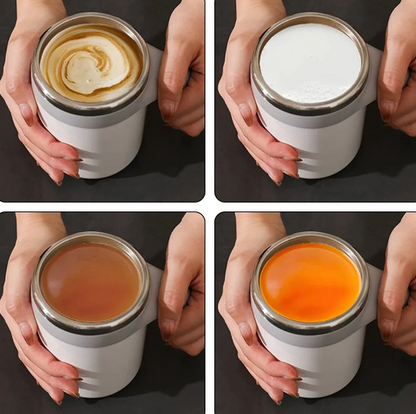 Self Stirring Coffee Cup Wide Uses